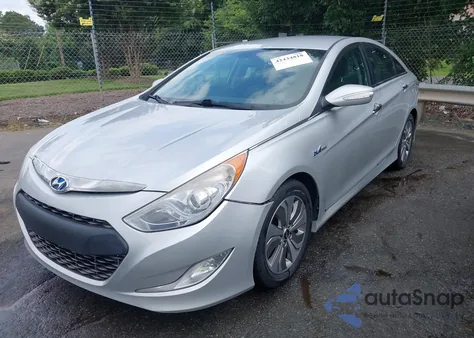 2013 Hyundai Sonata Hybrid Limited из США, поврежденный, VIN KMHEC4A44DA100961
